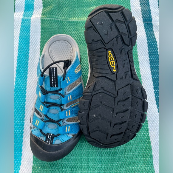 KEEN Women's Newport H2 Slide On Sandals Fjord Blue/Iceland Poppy, Size 5.5 EUC - Picture 11 of 15